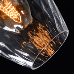 Подвесной светильник со стеклянном плафоном в форме бокала Kaleido варинант исполнения - 42 | Loft Concept в Перми