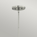 Подвесной светильник с матовым стеклянным коническим плафоном в современном стиле Hinkley варинант исполнения - 3 | Loft Concept в Перми