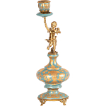 Фарфоровый подсвечник Ангел во главе Voki варинант исполнения - 1 | Loft Concept в Перми