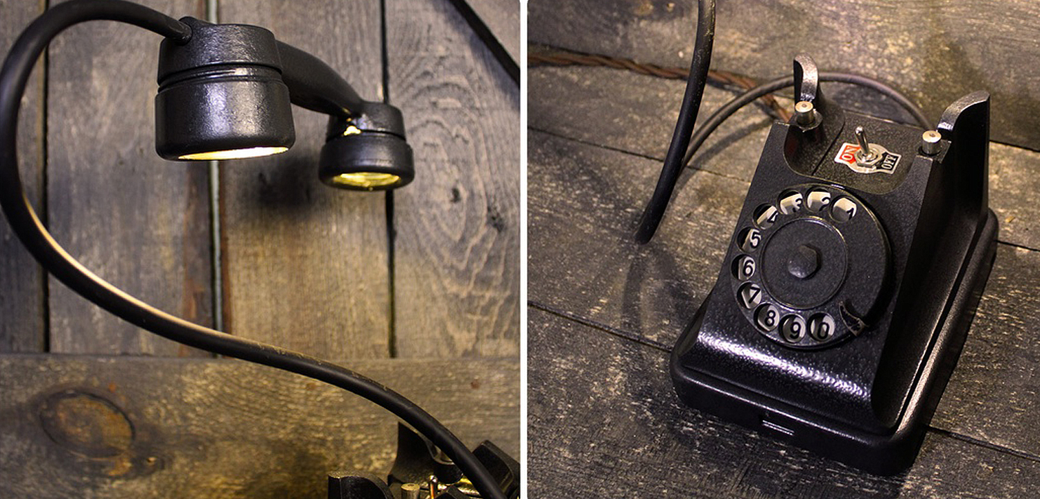 Настольная лампа Soviet Telephone I Настольная лампа Soviet Telephone I - Loft-Concept в Перми