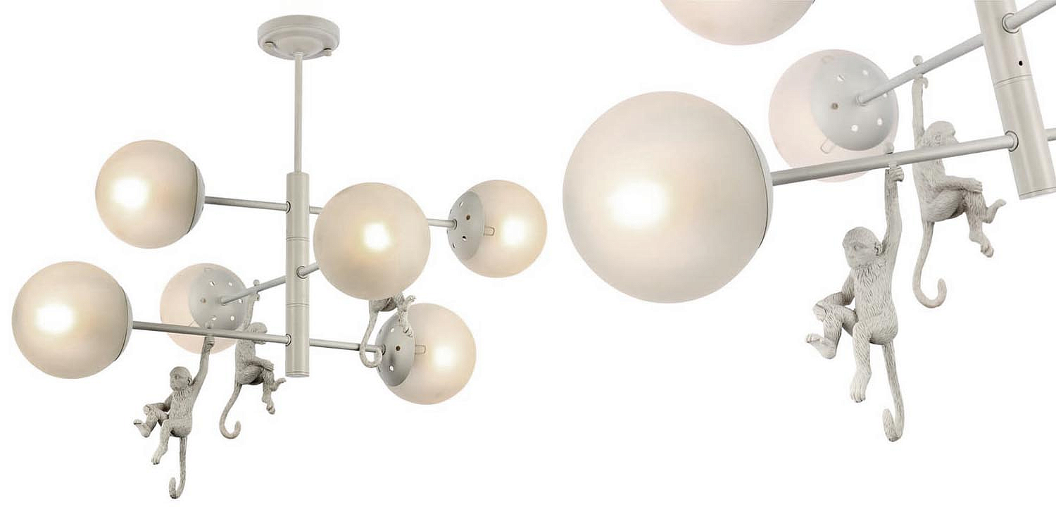 Люстра Hanging Monkey 6 lamp Люстра Hanging Monkey 6 lamp - Loft-Concept в Перми