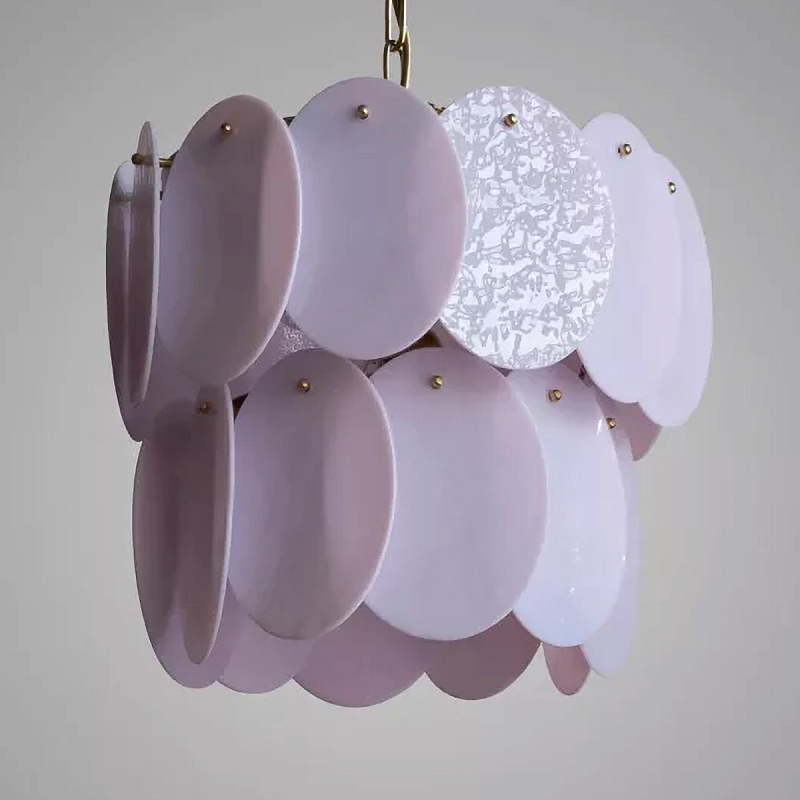 Люстра Pink Sunset Розовый Золотой Люстра Pink Sunset Розовый Золотой в Перми | Loft Concept