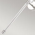 Бра с белым абажуром в форме конуса и прозрачным декоративным кольцом Quoizel варинант исполнения - 7 | Loft Concept в Перми