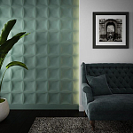 Гипсовая 3D Панель M-23 варинант исполнения - 1 | Loft Concept в Перми