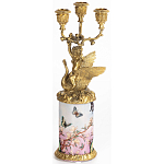 Фарфоровый подсвечник Лебедь с ангелом Asse варинант исполнения - 3 | Loft Concept в Перми