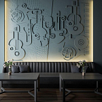 Барельеф ORCHESTRA варинант исполнения - 1 | Loft Concept в Перми