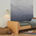 Корзина синяя Elewisa Wicker Basket варинант исполнения - 6 | Loft Concept в Перми