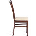 Стул деревянный с узором ручной работы Espresso варинант исполнения - 4 | Loft Concept в Перми