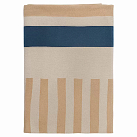 Плед из хлопка с геометрическим рисунком Elan Stripe  варинант исполнения - 4 | Loft Concept в Перми