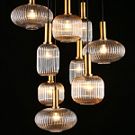 Люстра подвесная Karmelitta Smoky Black варинант исполнения - 1 | Loft Concept в Перми