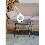 Столик приставной в стиле лофт Unlimited Freedom варинант исполнения - 7 | Loft Concept в Перми