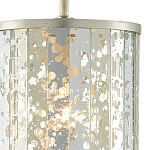 Подвесной светильник в форме цилиндра Speckled Mirror Plates варинант исполнения - 1 | Loft Concept в Перми