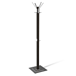 Вешалка с квадратным основанием и 4-мя металлическими крючками Industrial Metal Rust варинант исполнения - 1 | Loft Concept в Перми