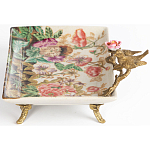 Блюдо фарфоровое Поле цветов Terra варинант исполнения - 3 | Loft Concept в Перми