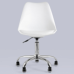 Офисный стул на металлическом основании EGGERY White варинант исполнения - 4 | Loft Concept в Перми