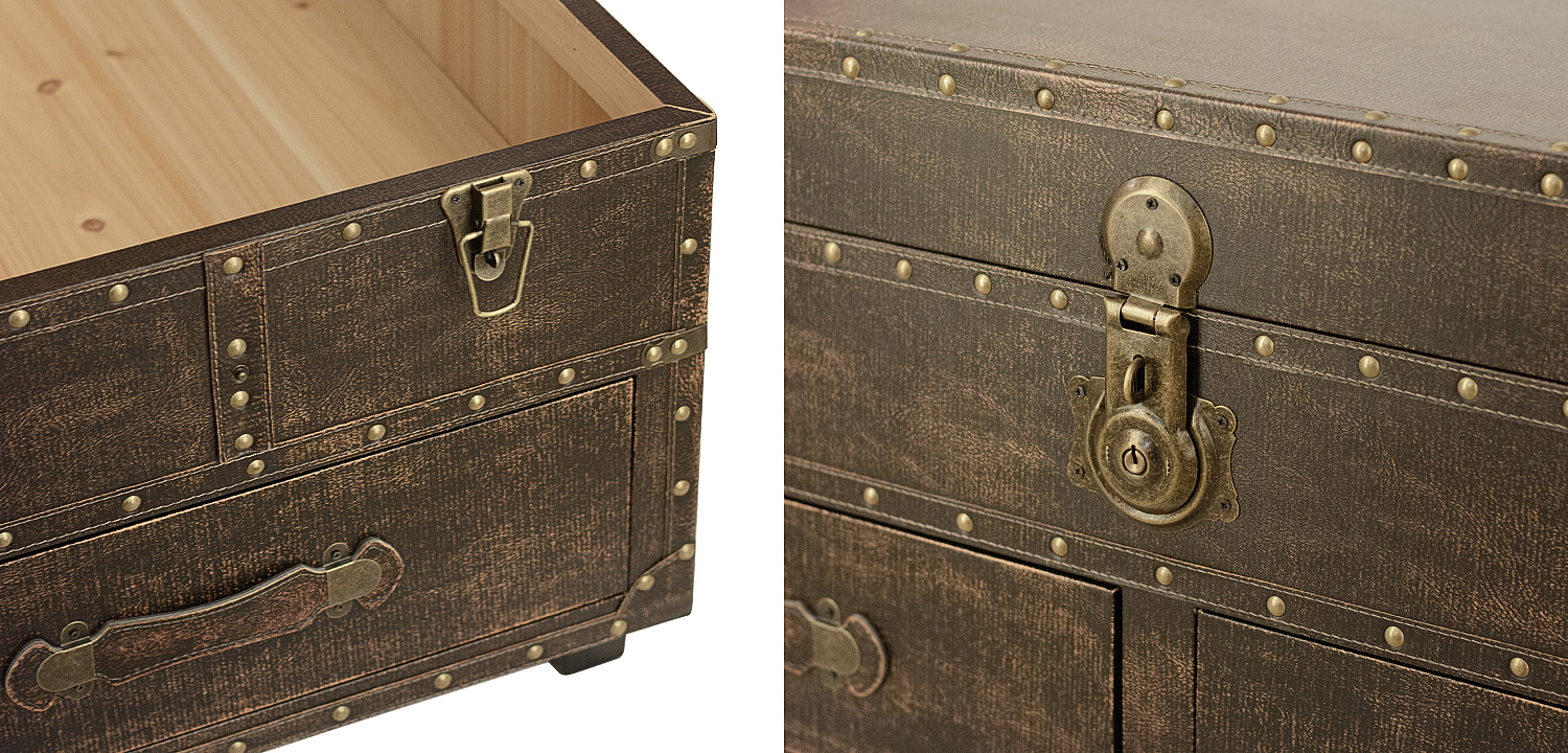 Сундук Chest Basil на ножках Сундук Chest Basil на ножках - Loft-Concept в Перми