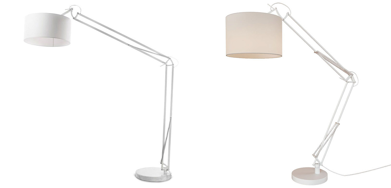 Торшер Garner Floor lamp white Торшер Garner Floor lamp white - Loft-Concept в Перми