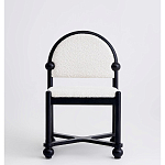 Дизайнерский стул деревянный с полукруглой спинкой Highquality варинант исполнения - 4 | Loft Concept в Перми