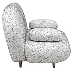 Диван с мягкой обивкой из ткани Michael Sofa варинант исполнения - 2 | Loft Concept в Перми