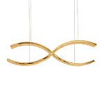 Люстра волнистой формы с фактурным хрустальным плафоном Light Delight варинант исполнения - 7 | Loft Concept в Перми