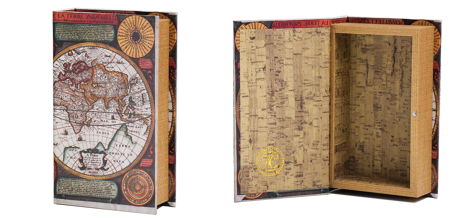 Шкатулка-книга Map of The World Book Box Шкатулка-книга Map of The World Book Box - Loft-Concept в Перми
