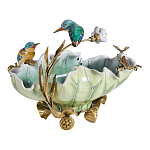 Чаша в виде листка лотоса с птицами Eden Garden варинант исполнения - 2 | Loft Concept в Перми