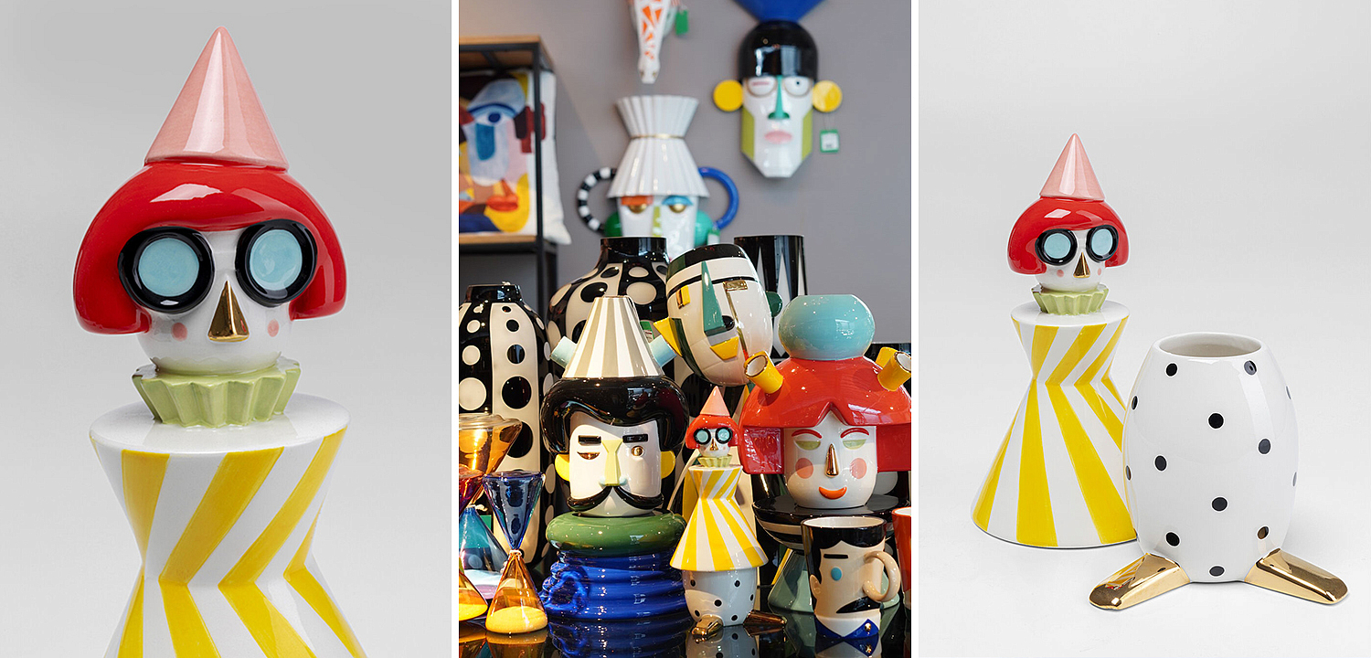 Ваза с крышкой Funny Doll Vase III Ваза с крышкой Funny Doll Vase III - Loft-Concept в Перми