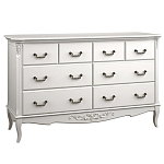 Комод белый из массива бука в стиле прованс White Provence варинант исполнения - 1 | Loft Concept в Перми