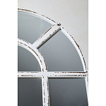 Зеркало-окно с эффектом старения в венецианском стиле Venetian White Mirror варинант исполнения - 3 | Loft Concept в Перми