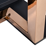 Стол обеденный со стальными ножками оригинальной формы Gourmet Meal варинант исполнения - 4 | Loft Concept в Перми