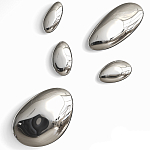 Абстрактная скульптура на стену в виде капли воды Water Outline варинант исполнения - 8 | Loft Concept в Перми