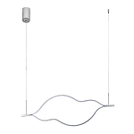 Подвесной светильник волнообразный изогнутый на двух тросах 123 см Spiral Lighting варинант исполнения - 2 | Loft Concept в Перми