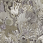 Ткань Jungle Animaux Camoufles Бежевый Велюр N 1147 варинант исполнения - 1 | Loft Concept в Перми