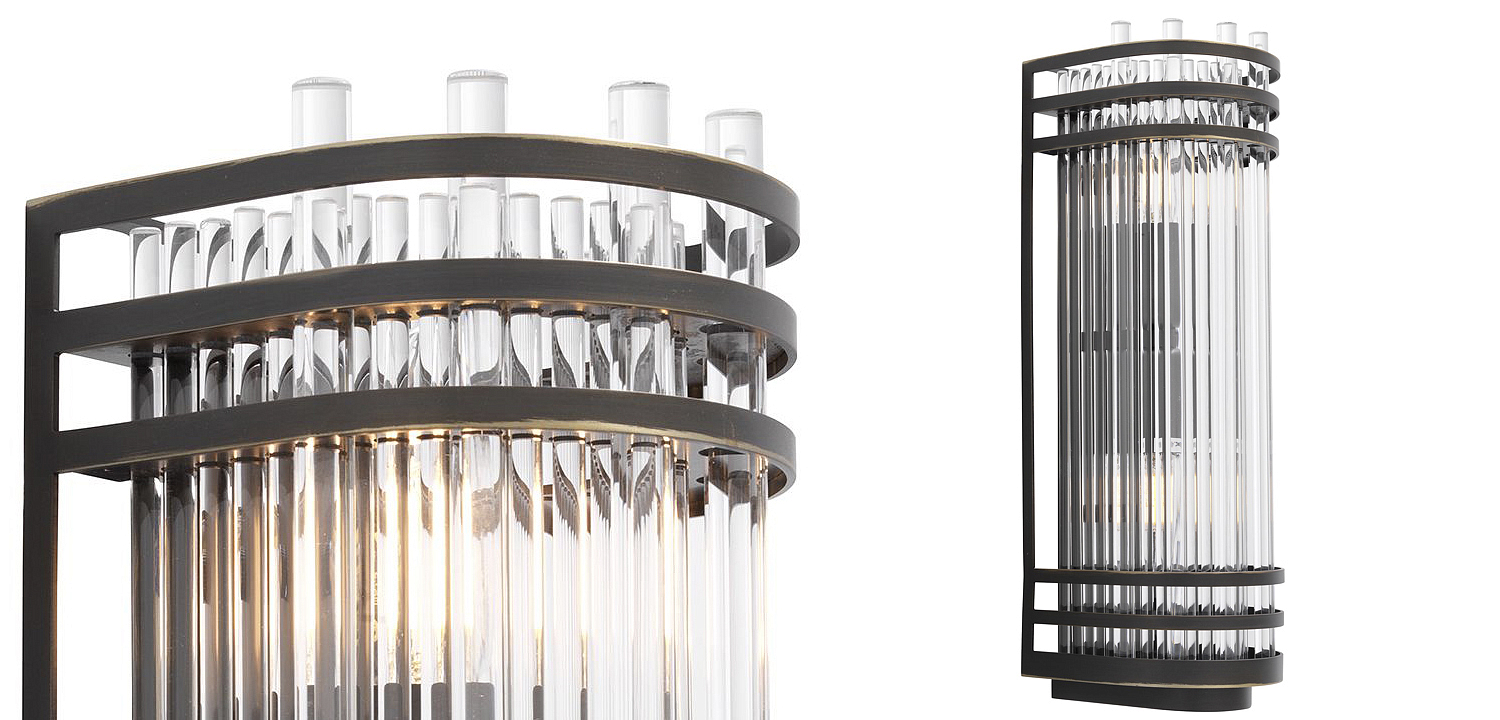 Бра Eichholtz Wall Lamp Gulf S Bronze Бра Eichholtz Wall Lamp Gulf S Bronze - Loft-Concept в Перми