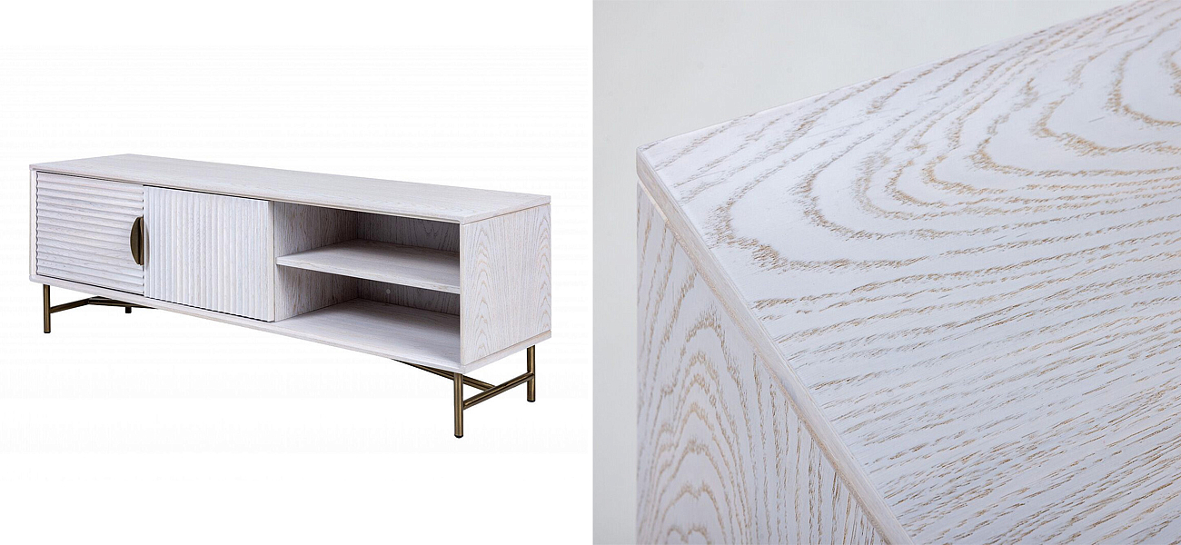 ТВ-тумба Antique Order Шпон Беленого дуба ТВ-тумба Antique Order Шпон Беленого дуба - Loft-Concept в Перми