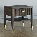 Прикроватная тумбочка с ящиком Elsa Dreams Walnut варинант исполнения - 1 | Loft Concept в Перми