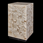 Торшер прямоугольный из натурального камня Calcite Geometry варинант исполнения - 9 | Loft Concept в Перми