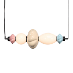 Подвесной светильник фигруный с керамическими элементами 18W LED Fragrant Light варинант исполнения - 2 | Loft Concept в Перми