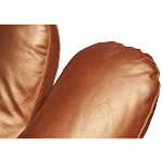 Дизайнерское кожаное кресло в форме руки Poltronova Joe Gold  Armchair варинант исполнения - 11 | Loft Concept в Перми