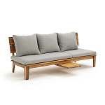 Садовый диван-трансофрмер Kate серый варинант исполнения - 1 | Loft Concept в Перми