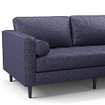 Мебельная ткань Шенилл синий цвет 138 см T4-33 варинант исполнения - 5 | Loft Concept в Перми