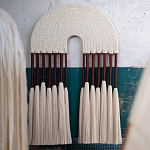 Настенное украшение из хлопковых нитей Volcan Wall Hanging варинант исполнения - 1 | Loft Concept в Перми