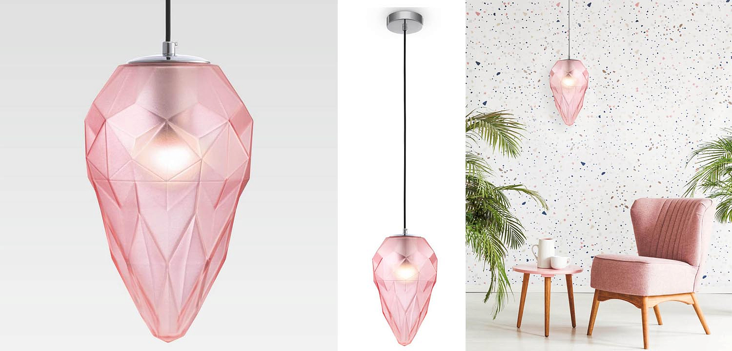 Подвесной светильник Jewel Athena pink 18 Подвесной светильник Jewel Athena pink 18 - Loft-Concept в Перми