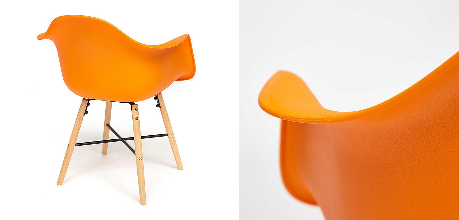 Стул DAW orange Стул DAW orange - Loft-Concept в Перми
