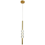Подвесной светильник Celestin Spheres Brass Trio Hanging Lamp варинант исполнения - 2 | Loft Concept в Перми
