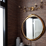 Зеркало в ассиметричной золотой раме Mirror of Aragorn варинант исполнения - 4 | Loft Concept в Перми