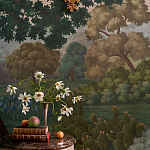 Обои ручная роспись Hill Country Scenic Special Colourway on scenic paper варинант исполнения - 3 | Loft Concept в Перми