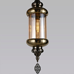 Подвесной светильник с янтарным стеклянным плафоном Amber Queen варинант исполнения - 3 | Loft Concept в Перми