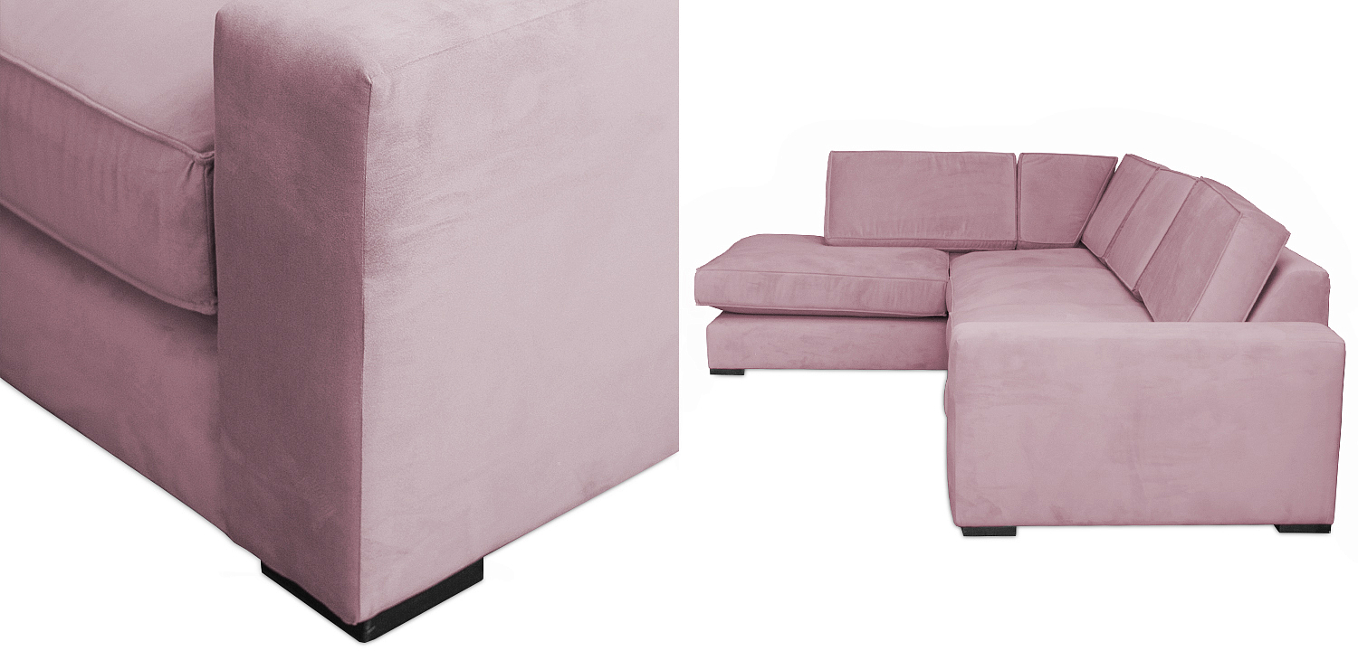 Диван угловой Lombardi Sofa вялая роза Диван угловой Lombardi Sofa вялая роза - Loft-Concept в Перми