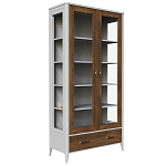 Витрина из массива бука двухдверная Tasteful Furniture варинант исполнения - 1 | Loft Concept в Перми